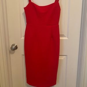 Hello Molly Made in Michigan Midi Red Dress